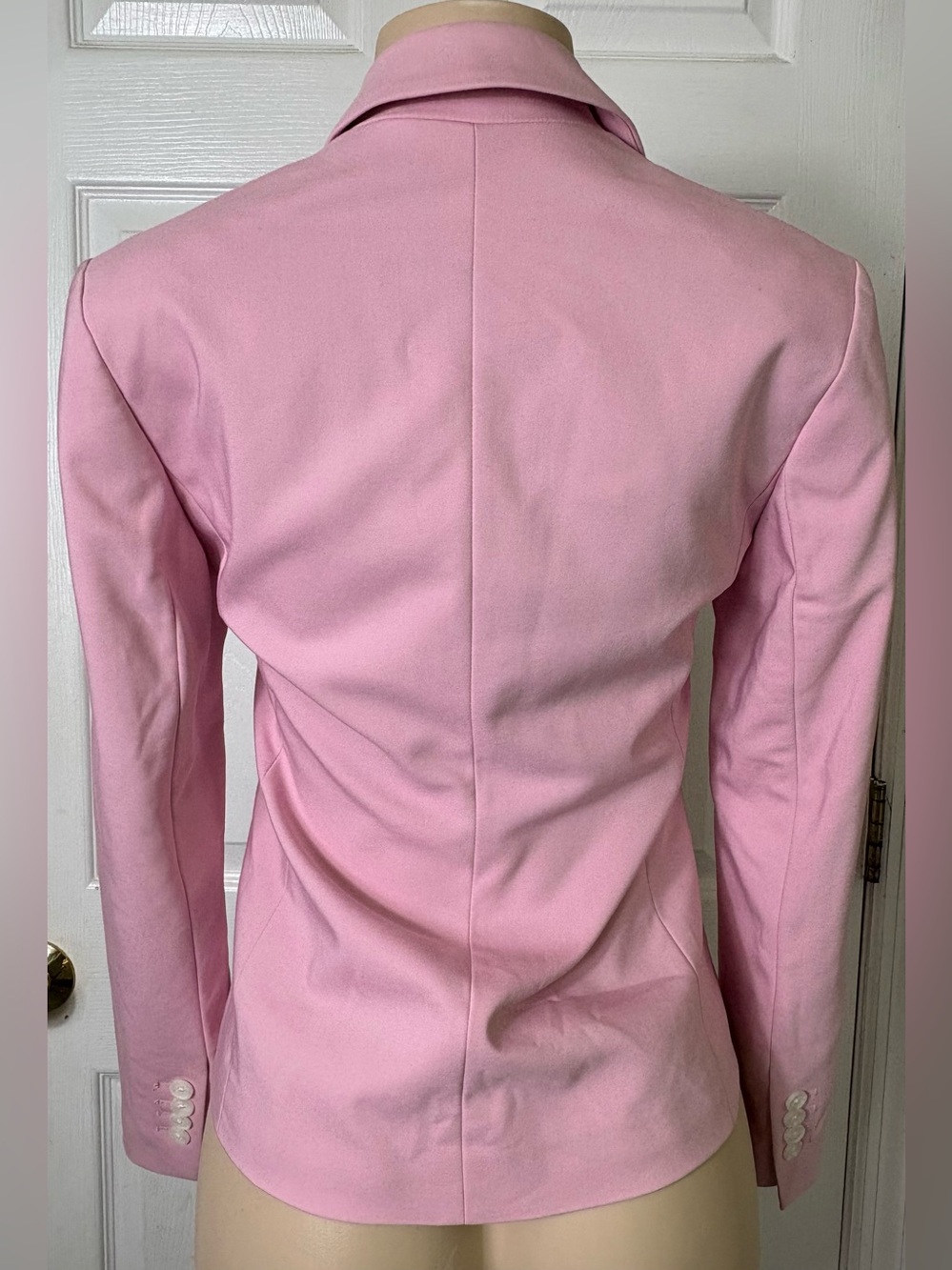 Express Pink One Button Blazer Womens Size 2 Career Office Barbiecore NWT - Picture 3 of 16